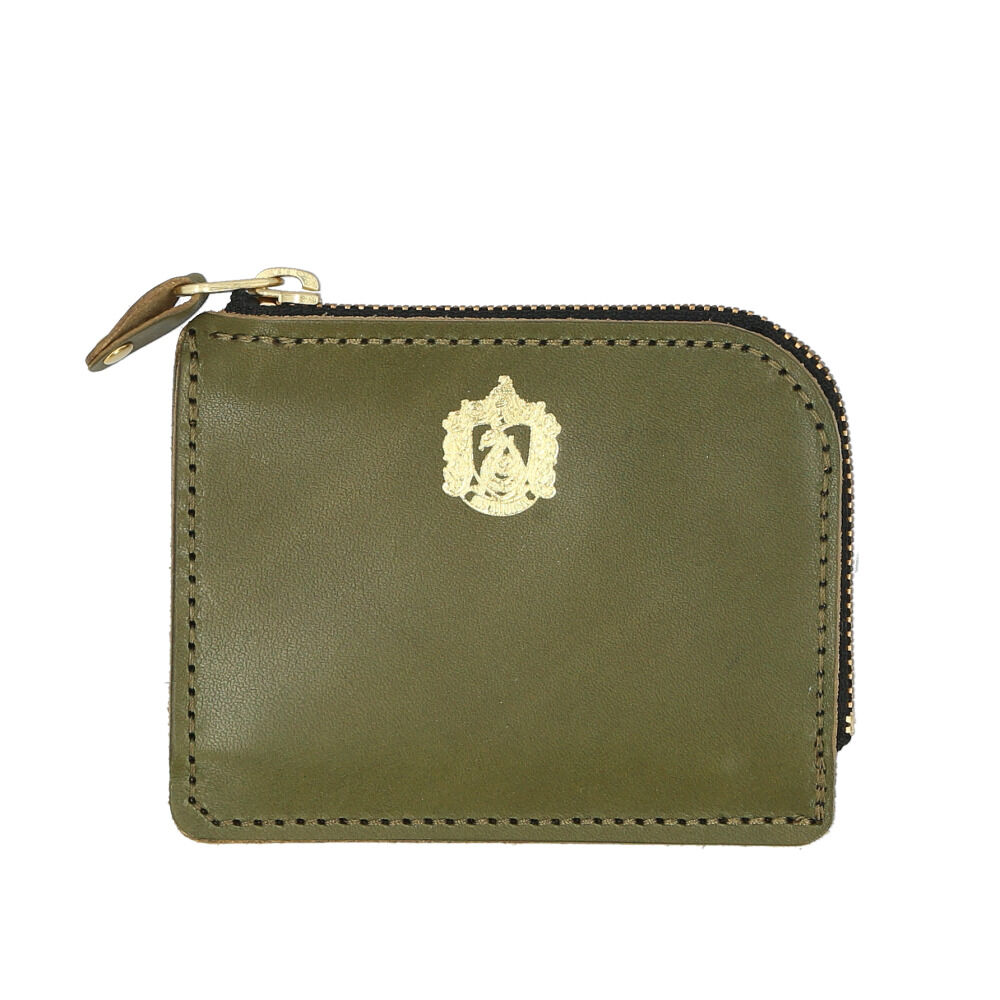 BACKYARD FAMILY「ハリーポッター グッズ 財布 F238222 通販 日本製 栃木レザー 二つ折り財布」|財布|グリーン1
