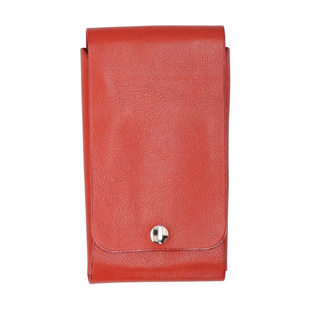BACKYARD FAMILY「スマホポーチ シザーポーチ 日本製 通販 ベルトポーチ マルチ メンズ スマホ入れ レザー 本革」|ポーチ|レッド1