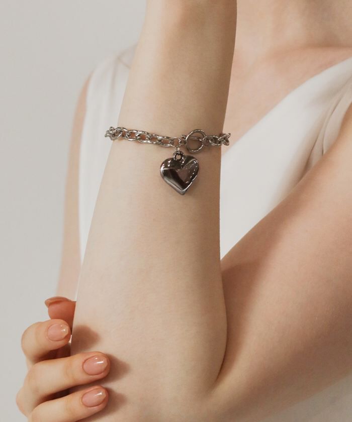 BACKYARD FAMILY「ブレスレット ハート 通販 レディース ハートブレスレット チェーンブレスレット」|その他|