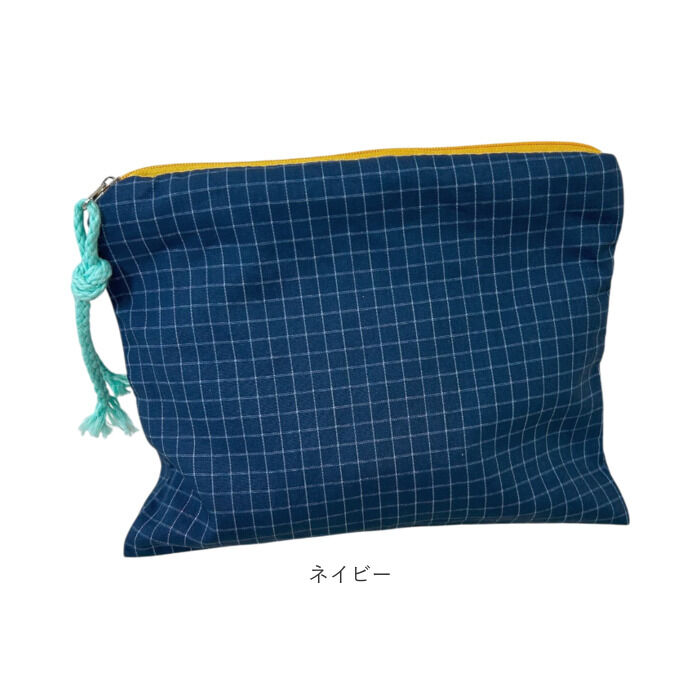 BACKYARD FAMILY「チェック柄 ポーチ 通販 化粧ポーチ 小物入れ コスメポーチ メイクポーチ コスメ収納」|ポーチ|