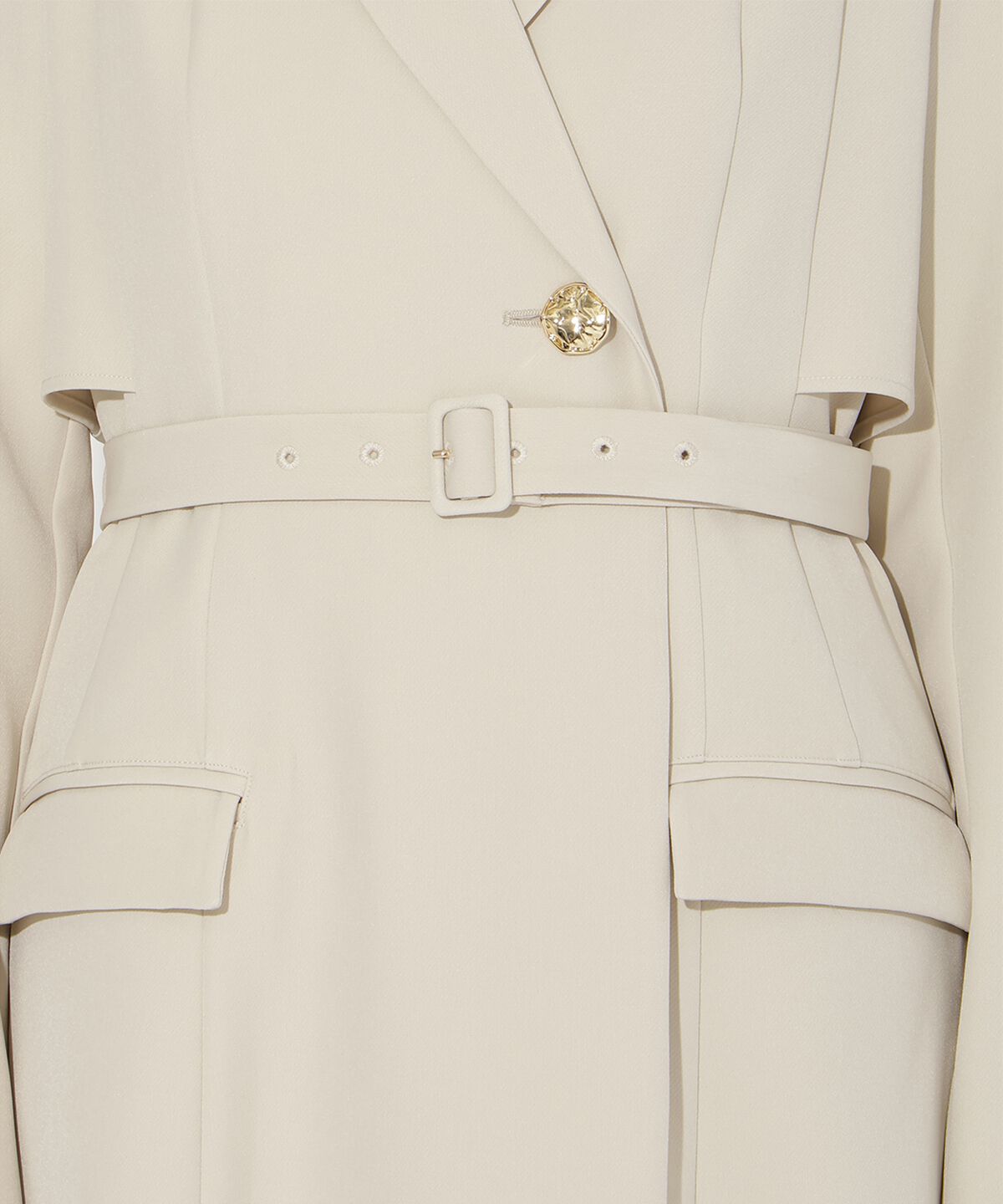 アンドクチュール「トレンチ風ワンピース」|ワンピース|