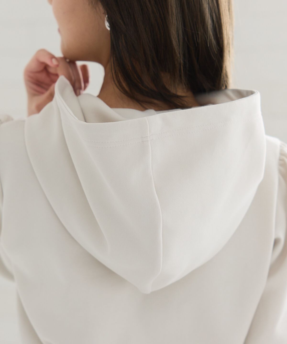 REDYAZEL「ハートボタンショートフーディー」|パーカー|