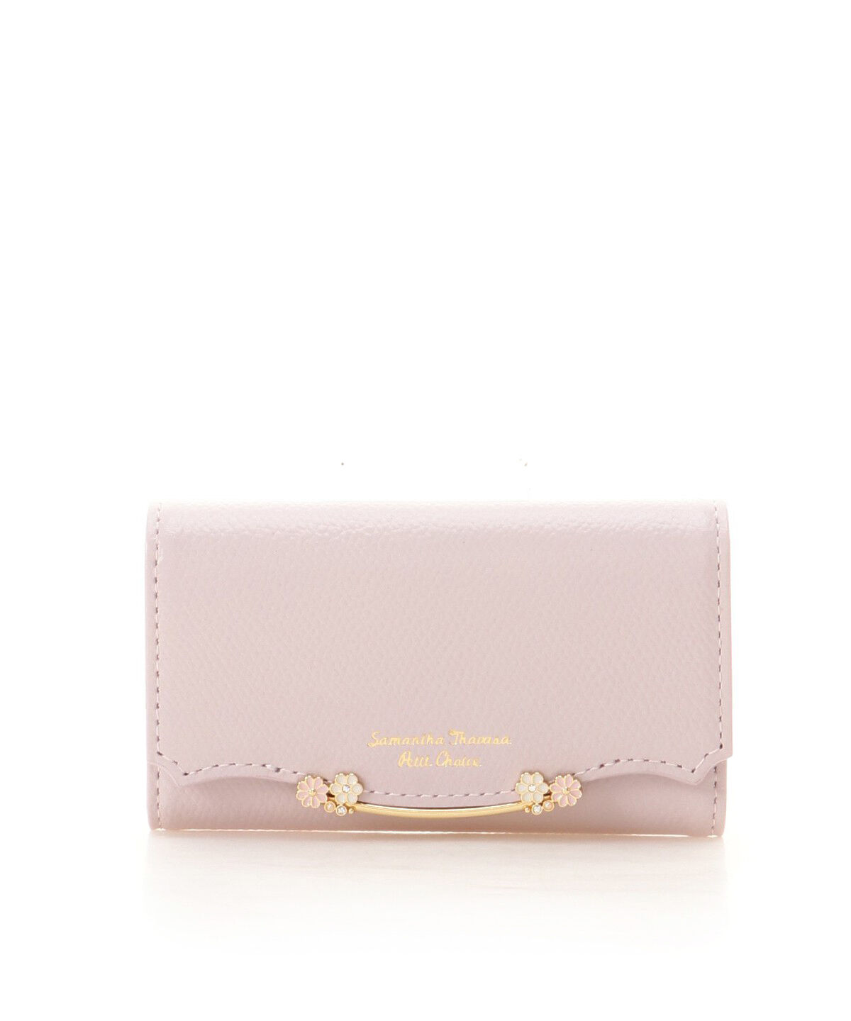 Samantha Thavasa Petit Choice「サイドフラワーバー キーケース」|キーケース|ピンク