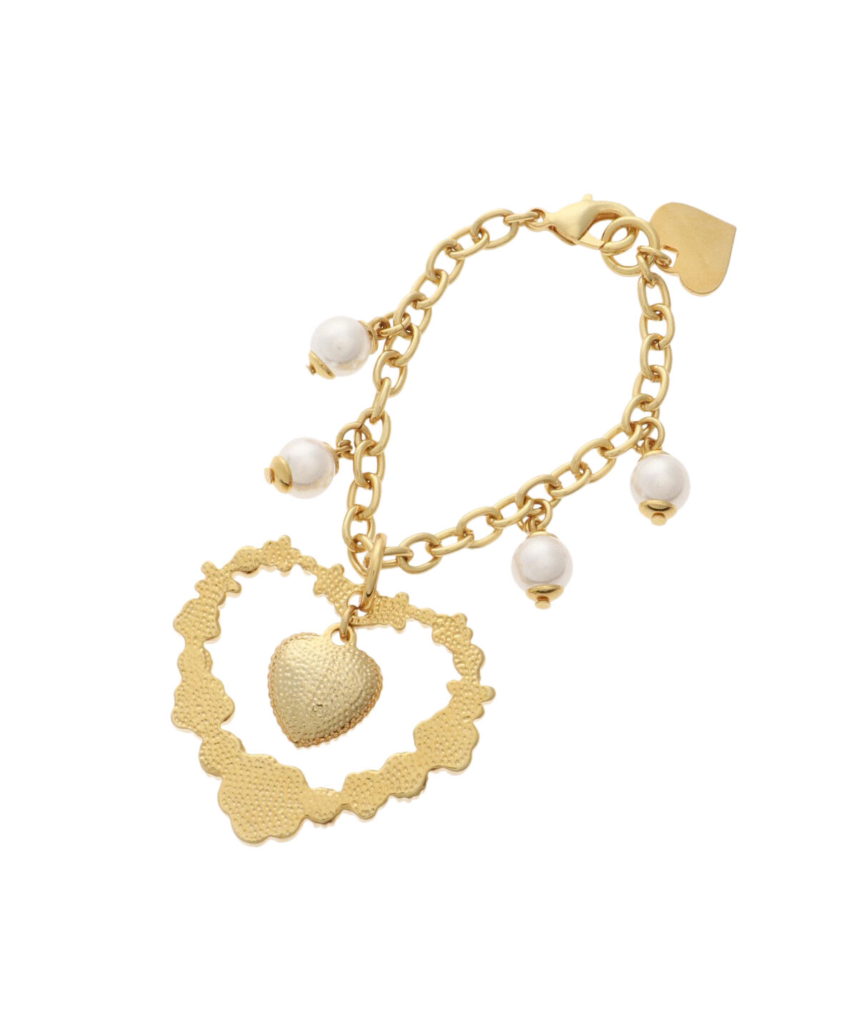 Samantha Thavasa Petit Choice「ハートフラワー バッグチャーム」|チャーム・キーホルダー|