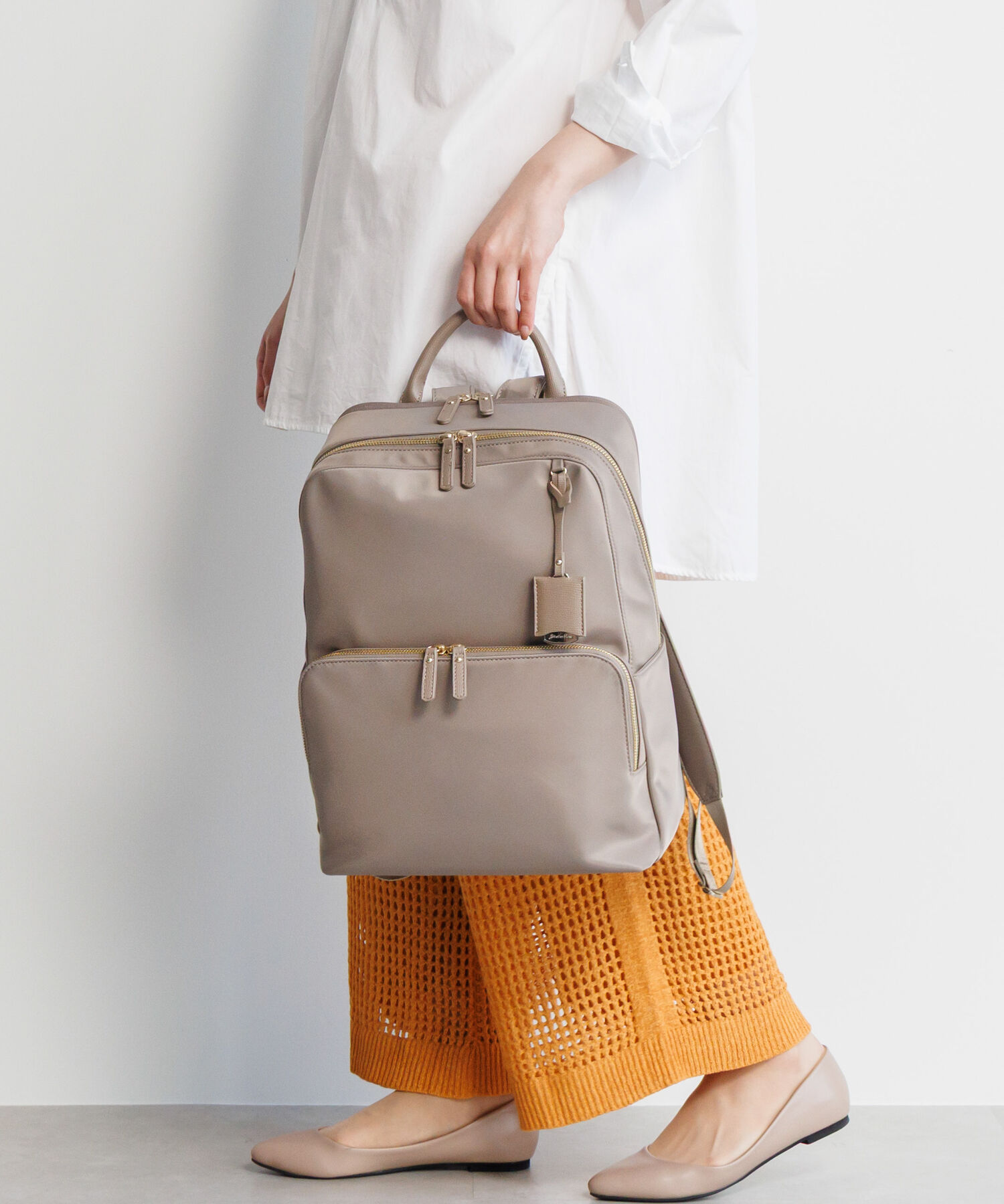 Jewelna Rose「Jewelna Rose フレイヤ・リュック2 エアリィ ゆったり2ルーム 16262」|リュック|