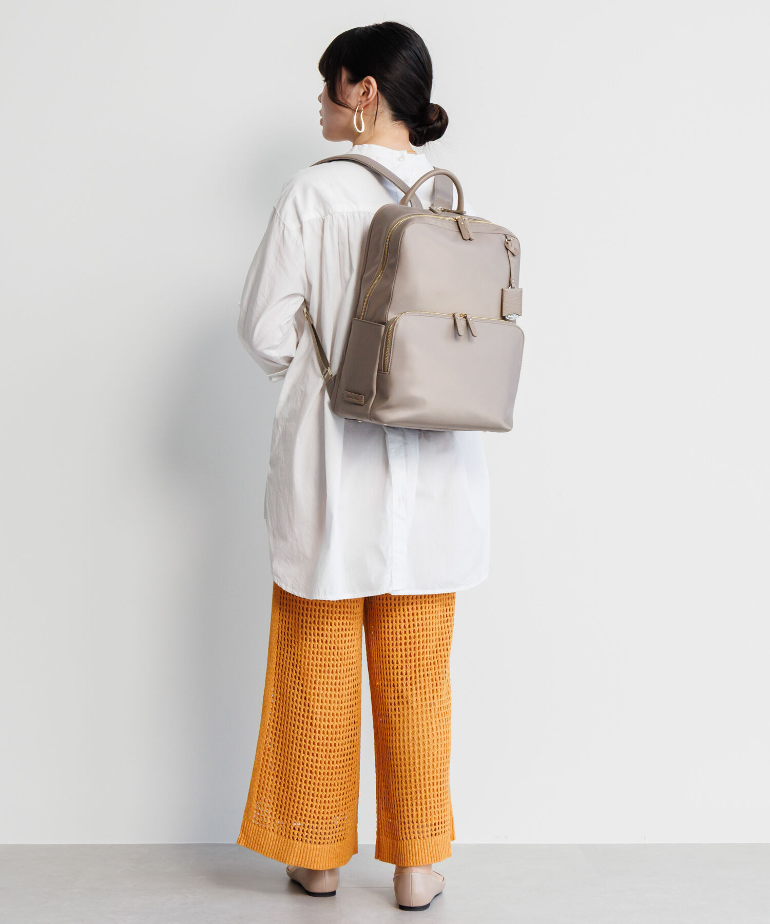 Jewelna Rose「Jewelna Rose フレイヤ・リュック2 エアリィ ゆったり2ルーム 16262」|リュック|