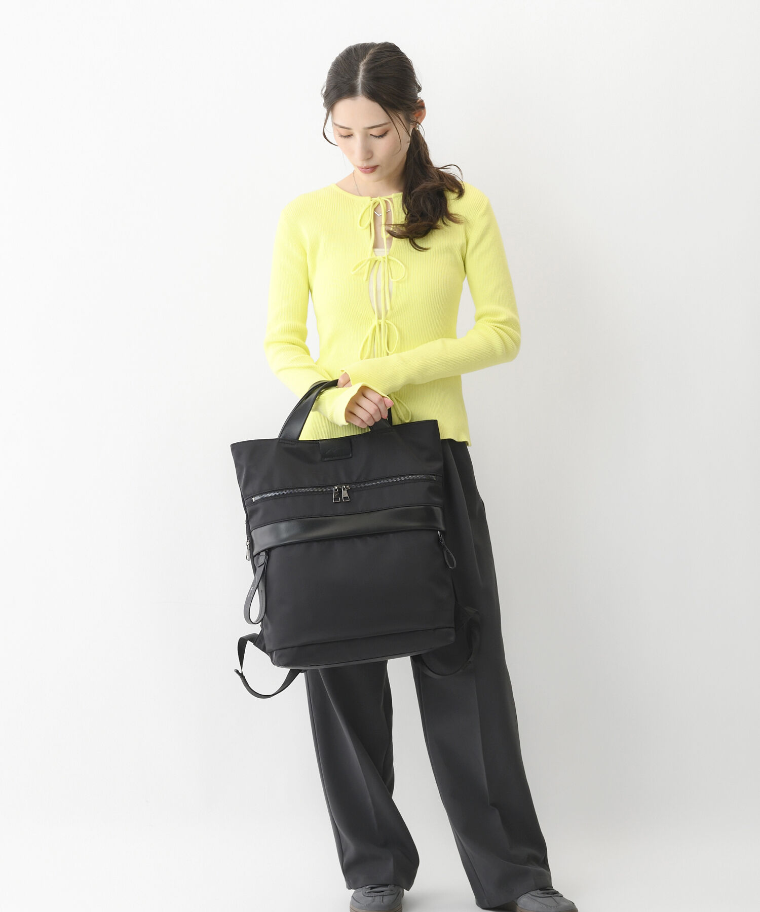 W&.Day/Night「W&.Day/Night サクテ 2WAYリュック A4サイズ 14.0インチPC収納 19022」|トートバッグ|