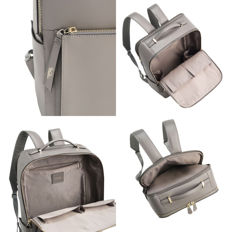 Jewelna Rose「Jewelna Rose ウェールズ リュック B4サイズ 15.6インチ収納 本革 11975」|リュック|