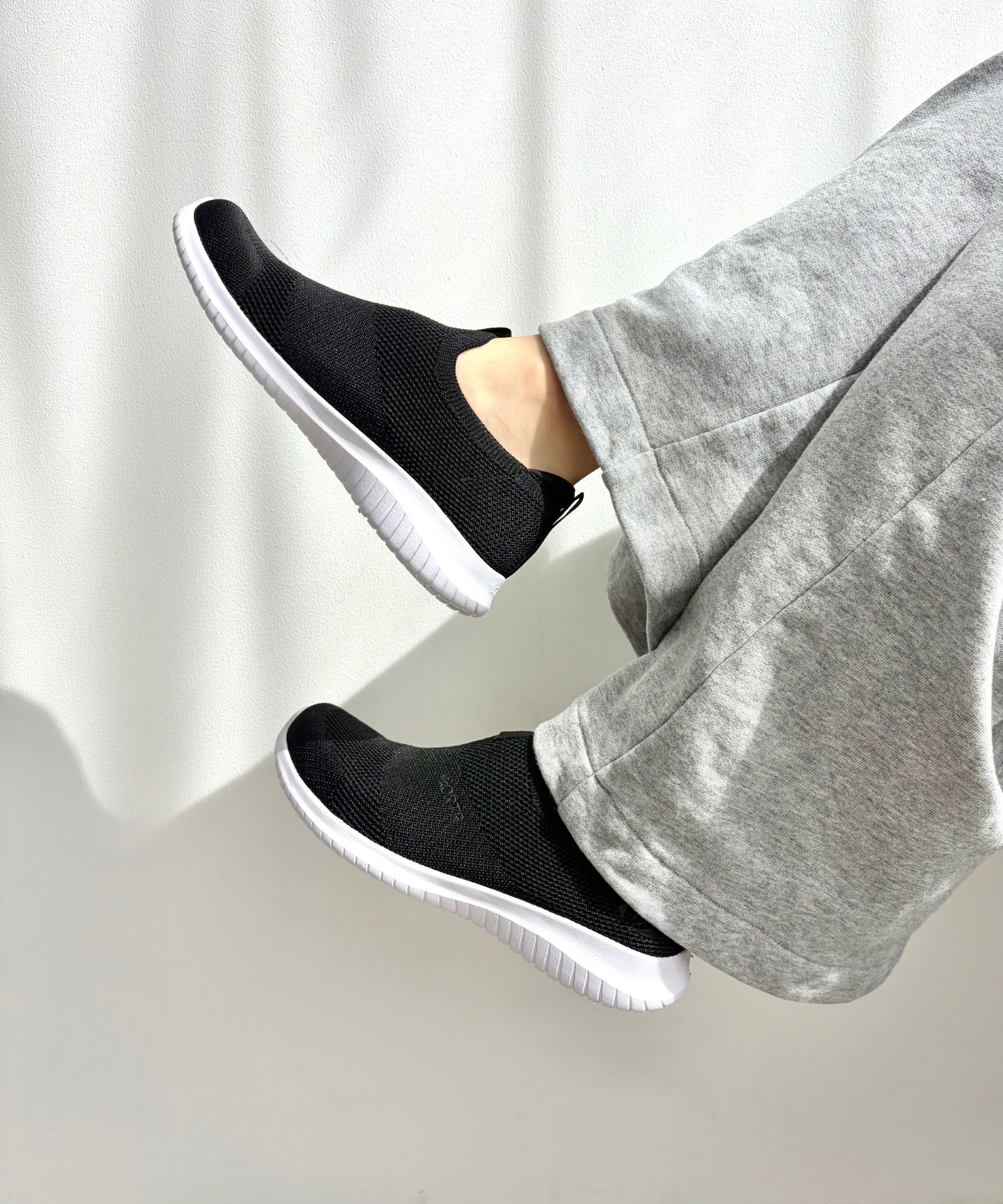 ORiental TRaffic「【累計19万足突破 】 ニット スニーカー /3709 柔らかい 伸縮性 軽量」|スニーカー|