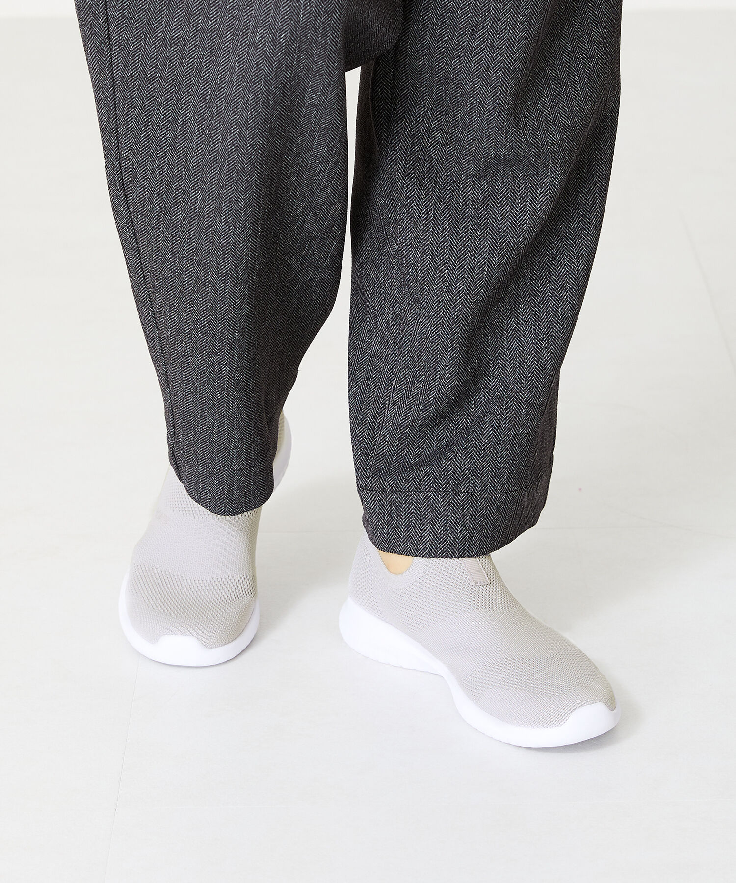 ORiental TRaffic「【累計19万足突破 】 ニット スニーカー /3709 柔らかい 伸縮性 軽量」|スニーカー|