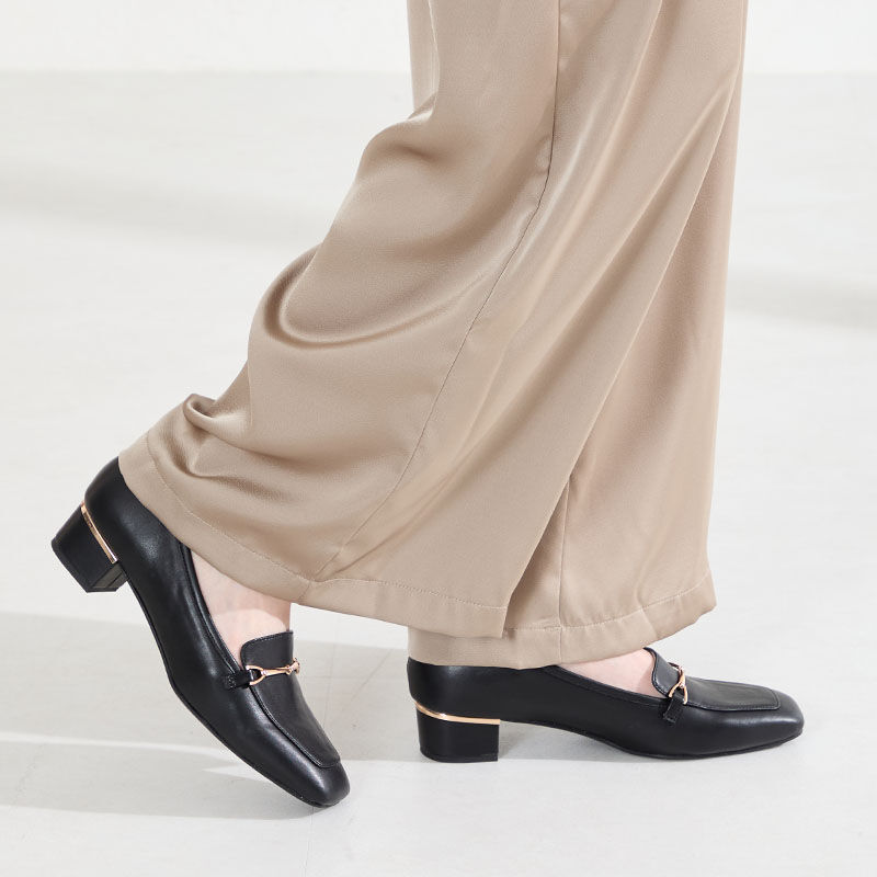 WA Oriental TRaffic「●2026春夏新作●メタリックラインビットヒールローファー/62101」|ローファー|