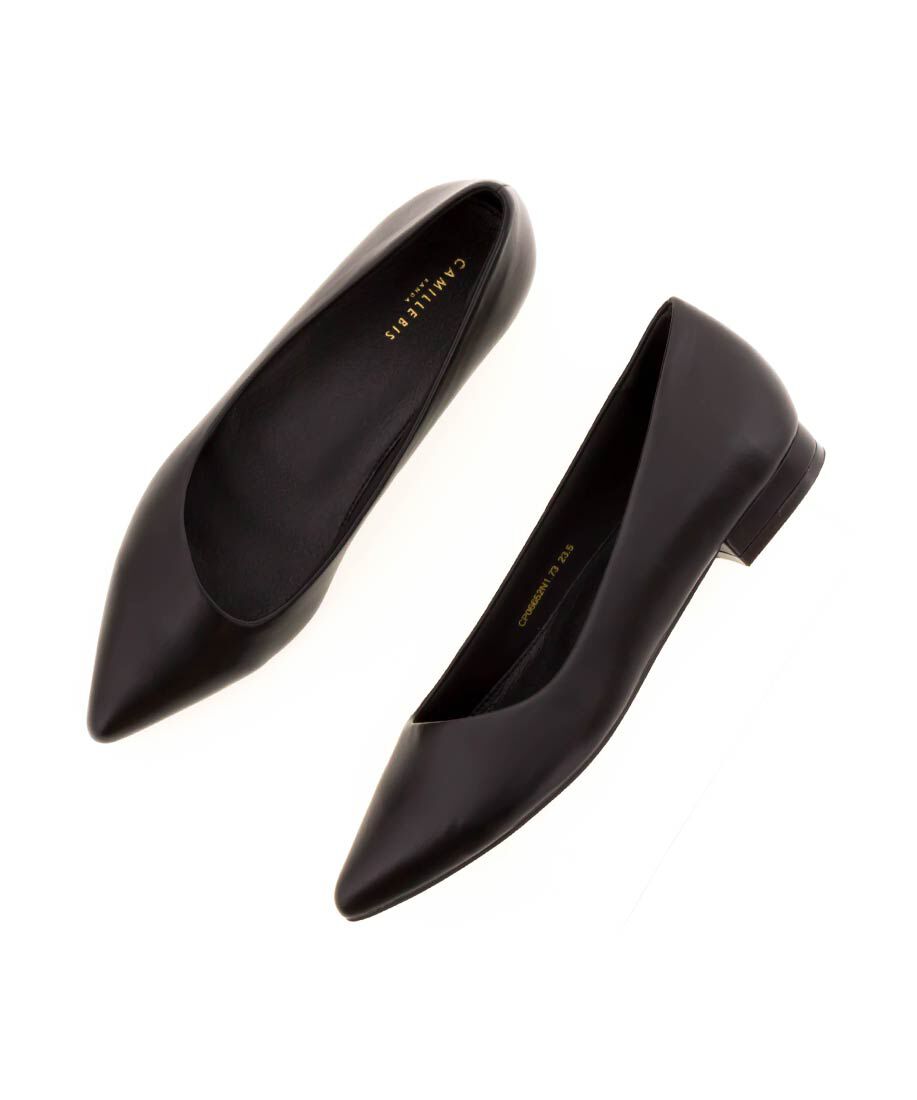  「ポインテッドトゥローヒールパンプス」|パンプス|