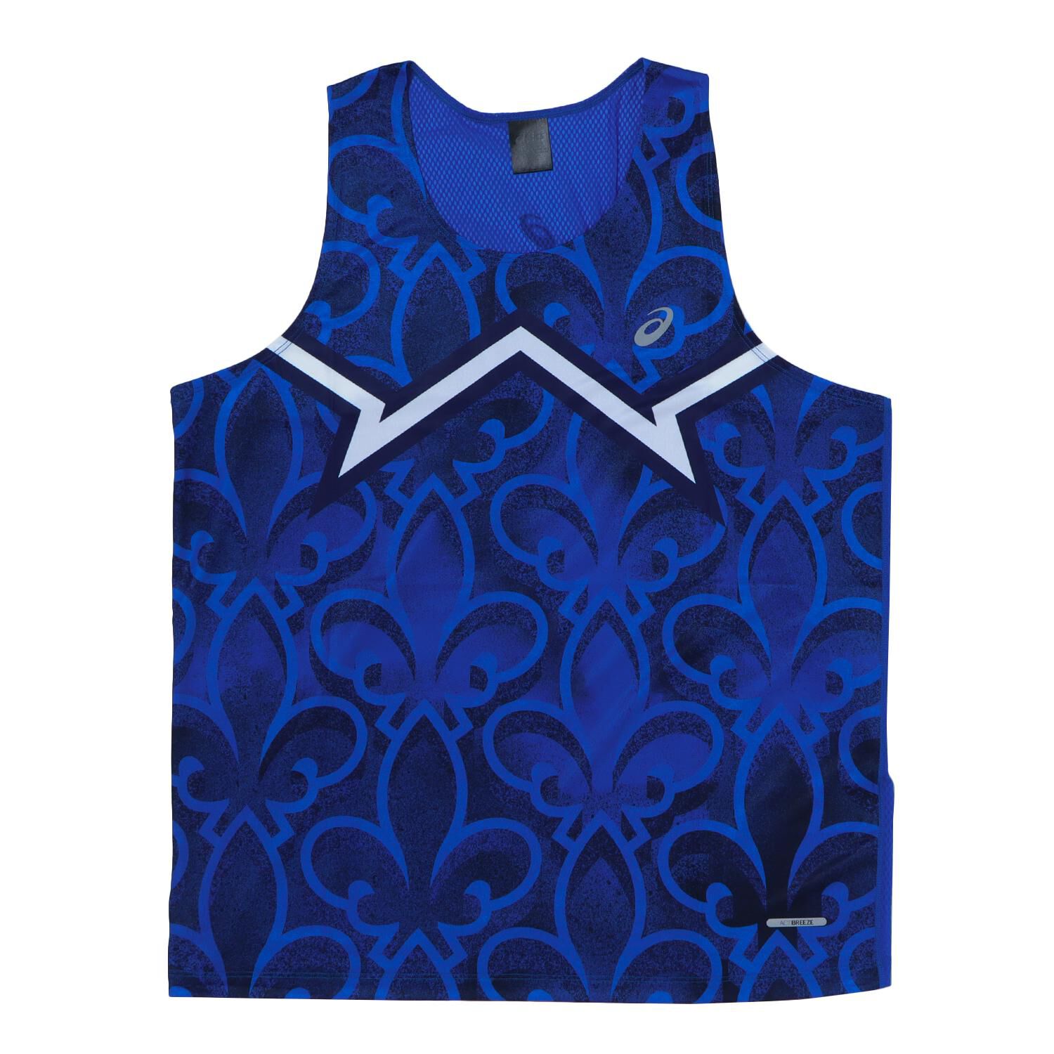 asics「【asicsｳｪｱ】M NATIONS ﾗﾝｼﾝｸﾞﾚｯﾄ」|タンクトップ|ブルー