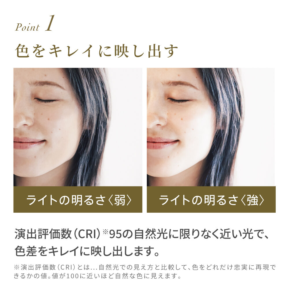 FESTINO「フェスティノ　充電式LEDファンミラー SMHB-032」|コスメ雑貨|