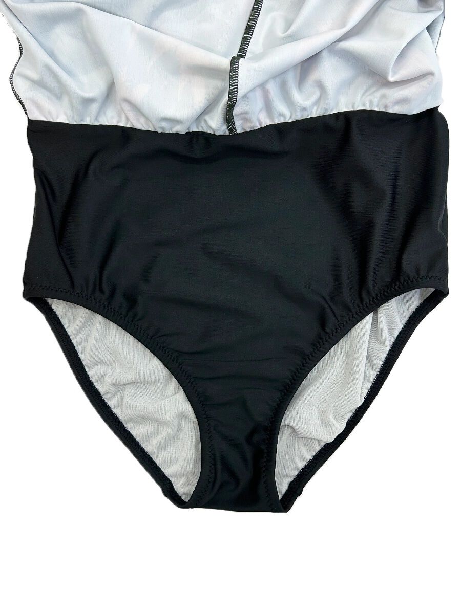 Riberce「トロピカル柄オールインワン水着」|コンビネゾン|