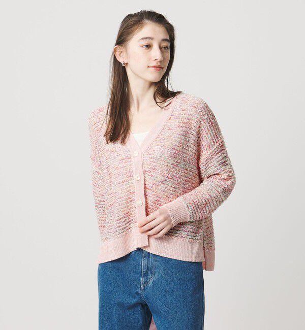 UNITED ARROWS「ミックスヤーン カーディガン」|カーディガン|