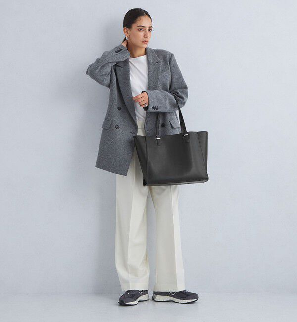 UNITED ARROWS green label relaxing「【WEB限定】ワンポイント シンプル トートバッグ（ソフトPCバッグ付） / A4 / 通勤」|トートバッグ|