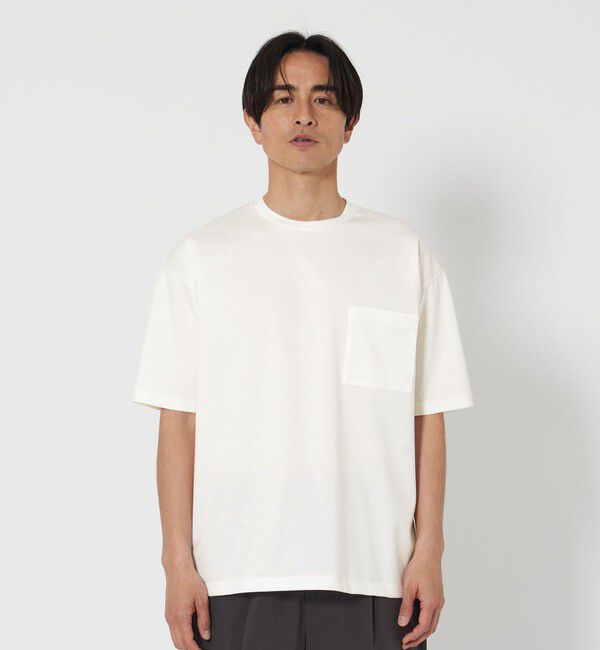 BEAUTY&YOUTH UNITED ARROWS「SRJA フォルム 1ポケット クルーネック ショートスリーブ Tシャツ」|Tシャツ・カットソー|