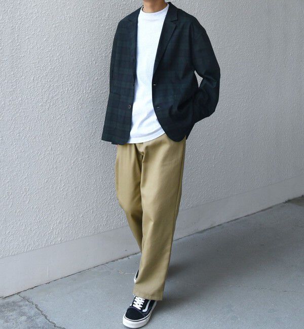 SHIPS any「SHIPS any:〈接触冷感/遮熱等〉ハイブリッドリネン リラックス ジャケット (セットアップ対応)25SS◇」|テーラードジャケット|