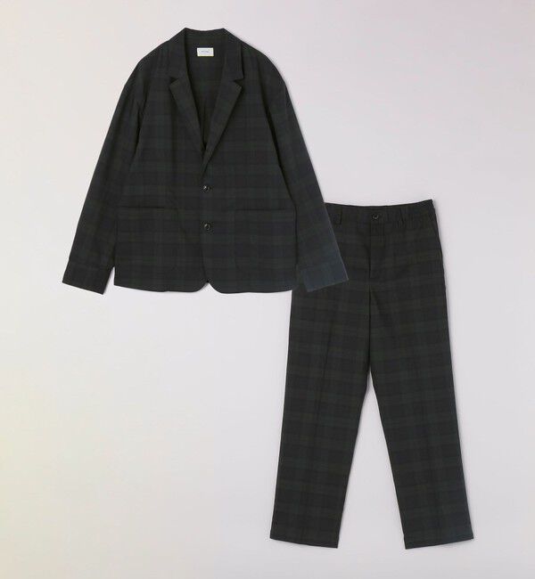 SHIPS any「SHIPS any:〈接触冷感/遮熱等〉ハイブリッドリネン リラックス ジャケット (セットアップ対応)25SS◇」|テーラードジャケット|