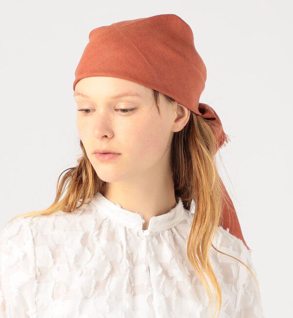 TOMORROWLAND GOODS「ASAUCE MELER リネンドライスクエアストール 」|ストール|