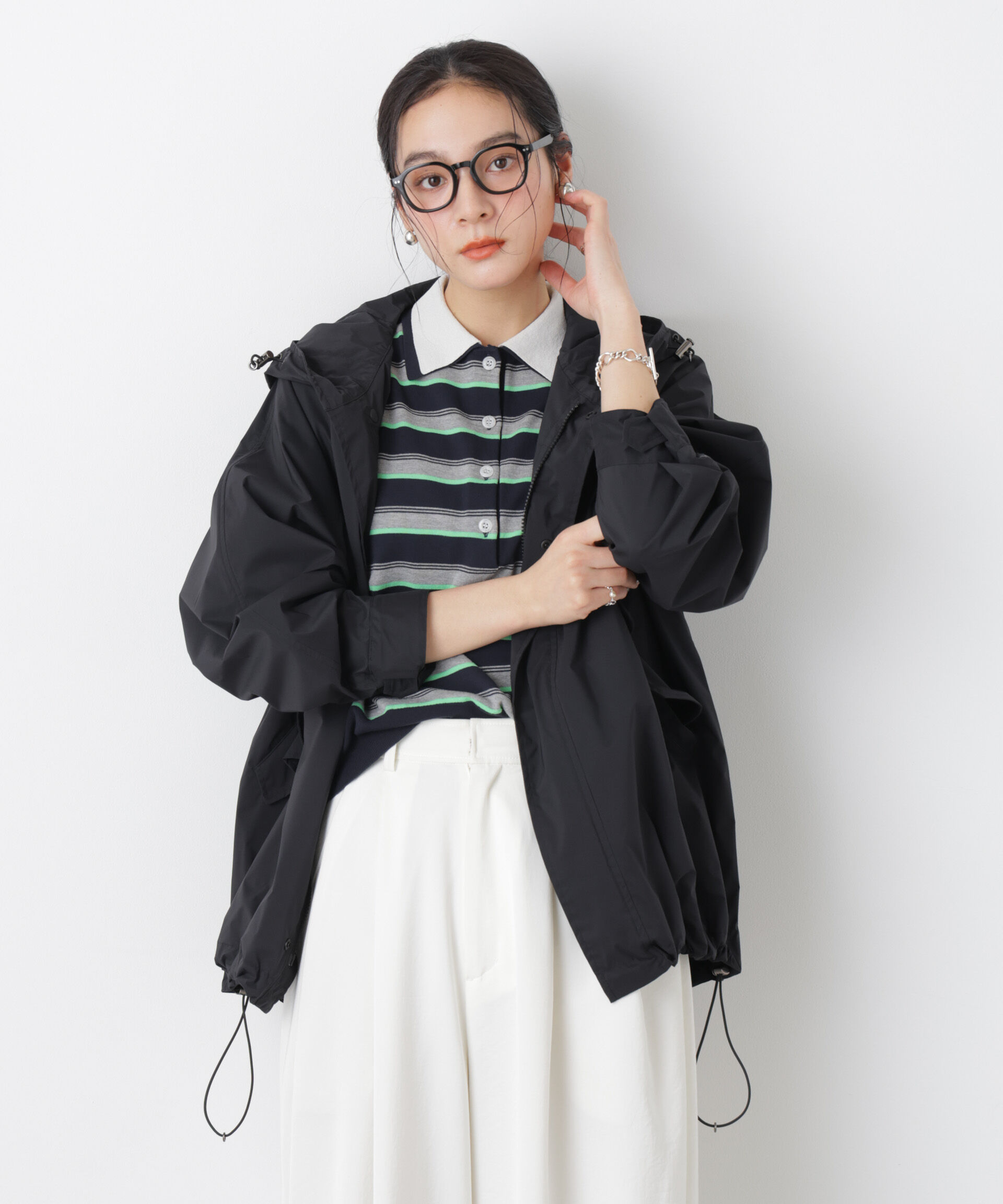 nano･universe「「Meaningful Continuity」PERTEX(R) SHIELD PRO フードブルゾン」|ブルゾン・スタジャン|