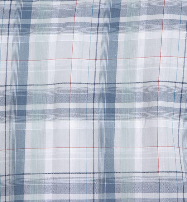 GLOSTER「【PENDLETON/ペンドルトン】オープンカラーシャツ 半袖シャツ 刺繍 ワンポイント チェック」|シャツ・ブラウス|