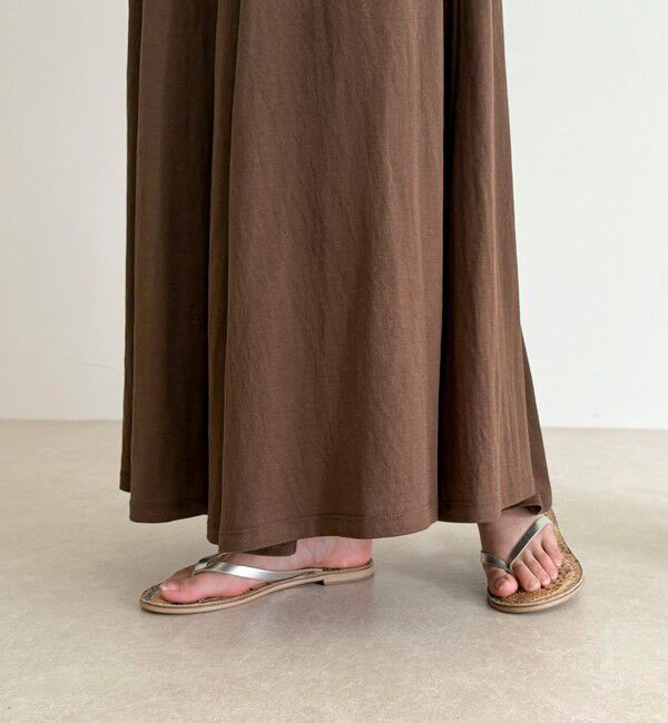 fredy emue「《セットアップ対応》タンブラー鹿の子フレアースカート」|スカート|