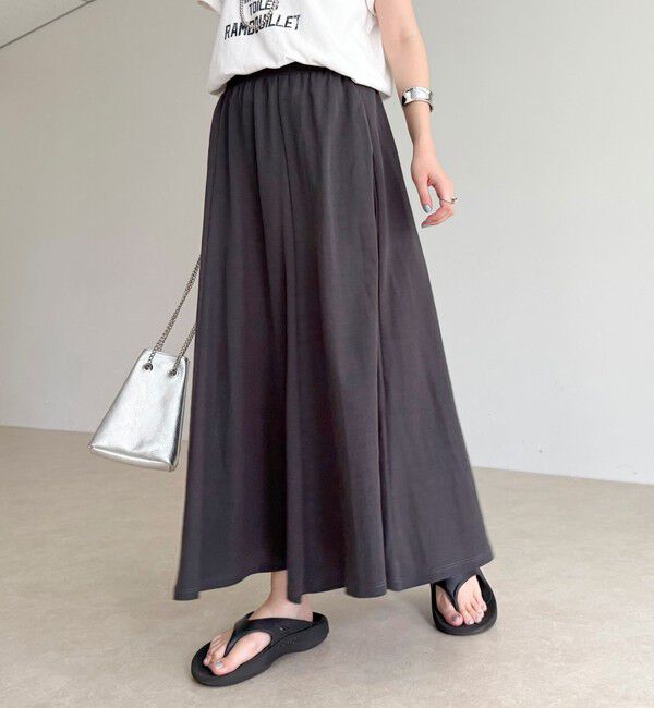 fredy emue「《セットアップ対応》タンブラー鹿の子フレアースカート」|スカート|