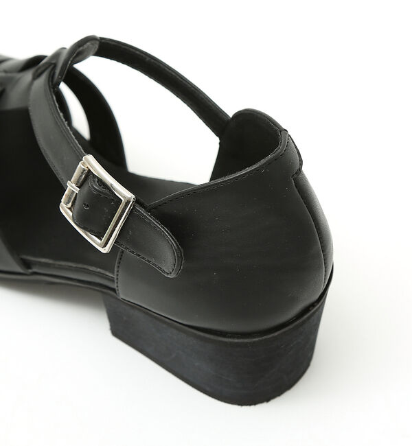 ABAHOUSE「ネオレザー　グルカサンダル  / ハイヒール」|サンダル|