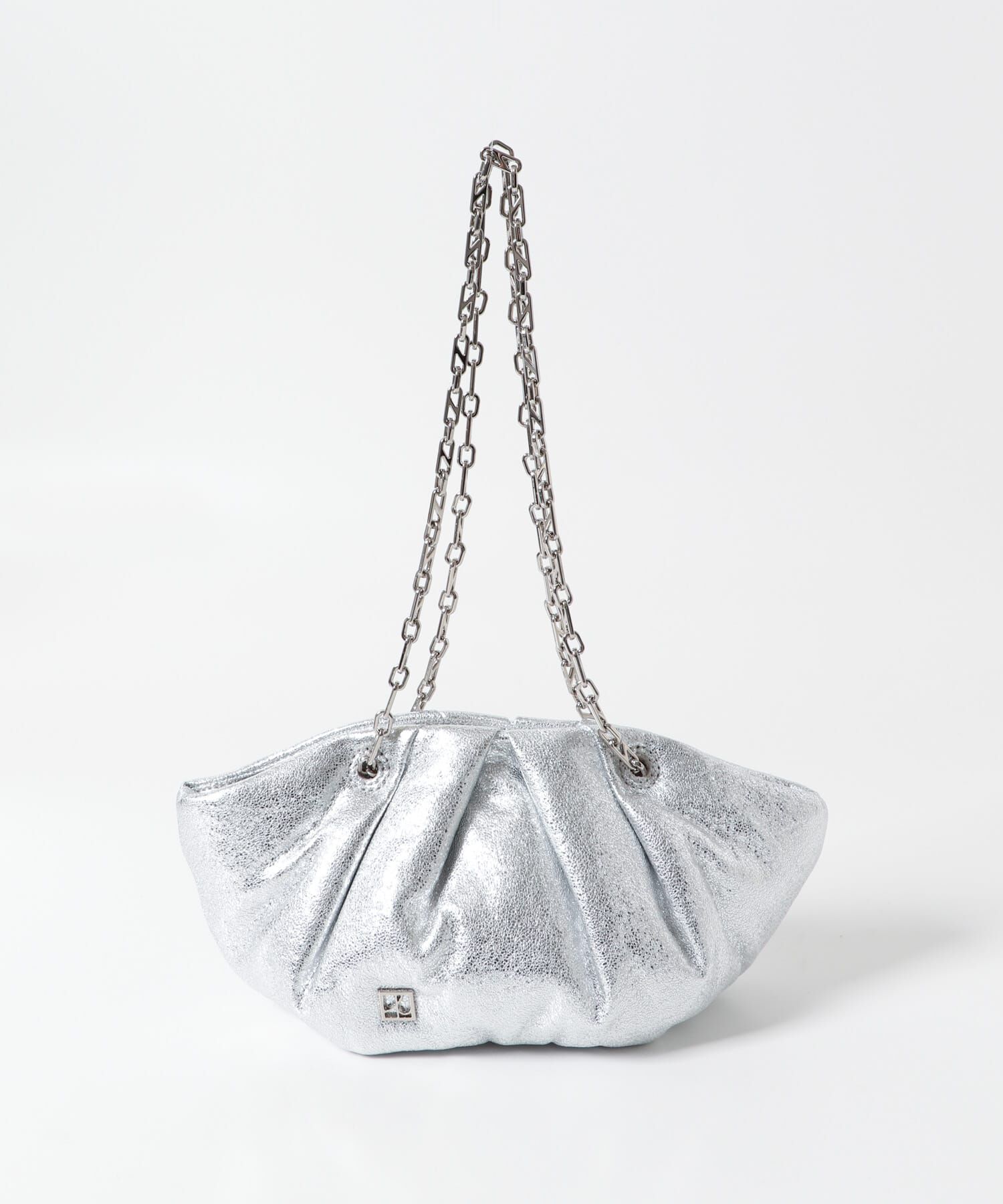 URBAN RESEARCH ROSSO「LE VERNIS　Momo mini bag」|ハンドバッグ|シルバー