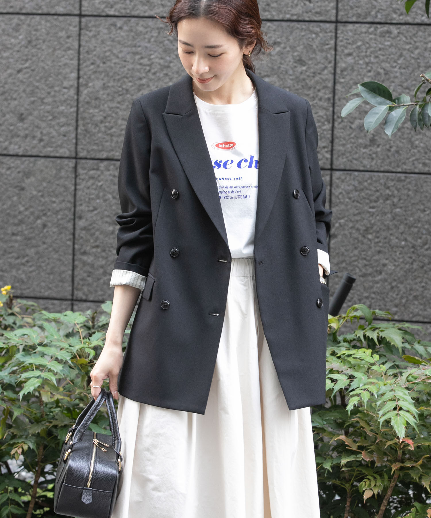 URBAN RESEARCH「ダブルブレストブレザージャケット」|その他|ブラック