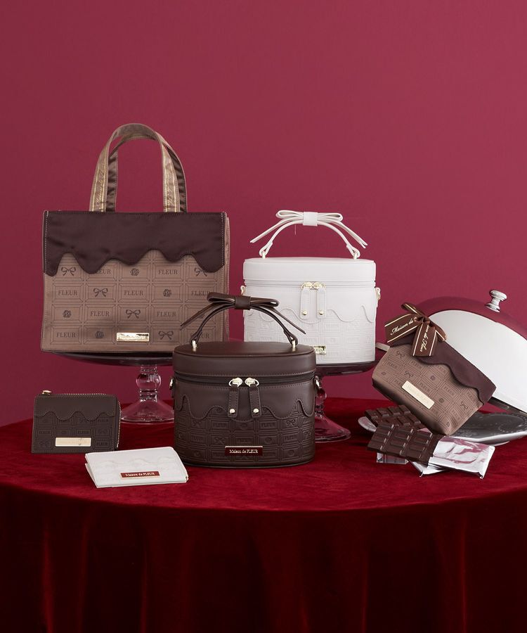 Maison de FLEUR「FLEURチョコレートポーチ」|ポーチ|