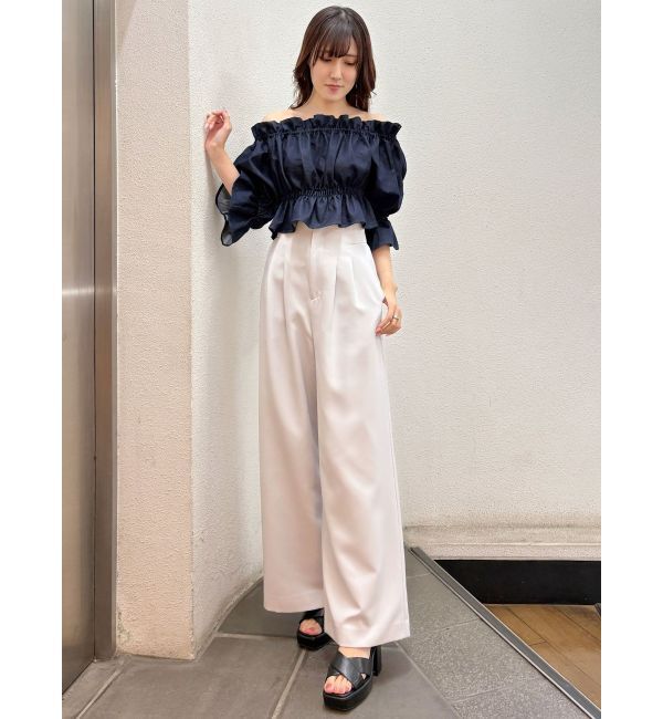 MERCURYDUO「basicワイドパンツ」|その他|