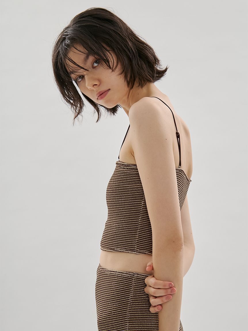 emmi atelier「シュシュ付きバンドゥスイムウェア」|その他|