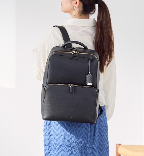 Jewelna Rose「Jewelna Rose リュックサック フレイヤ・リュック2 A4  14.0インチ PC収納 通勤 16142」|リュック|