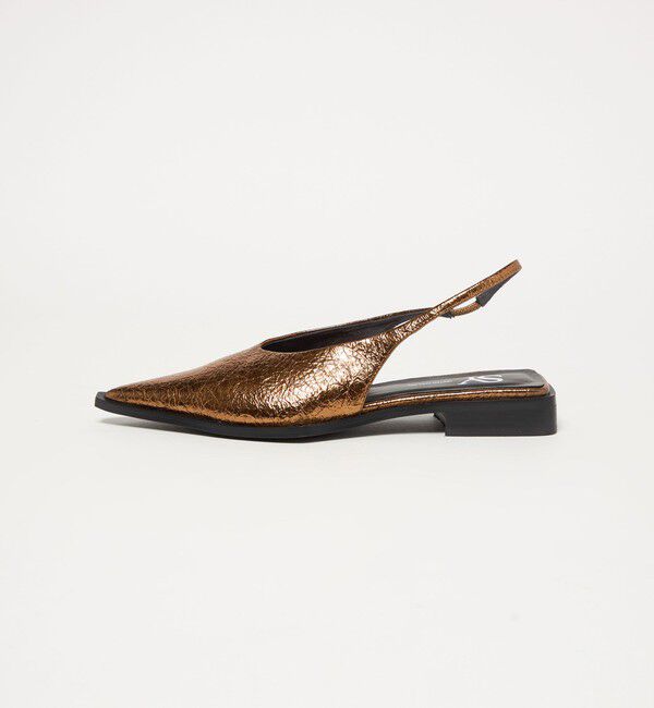 ODETTE E ODILE「＜SY＞ ポインテッドエッジピースバックベルト フラット20&uarr;」|パンプス|