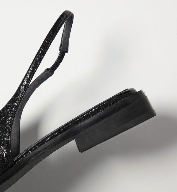 ODETTE E ODILE「＜SY＞ ポインテッドエッジピースバックベルト フラット20&uarr;」|パンプス|