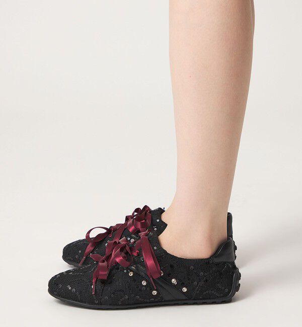 ODETTE E ODILE「＜SY＞ 3リボン スニーカー20&uarr;」|スニーカー|