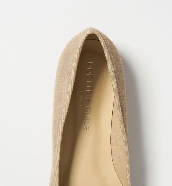 ODETTE E ODILE「【WEB限定】バレエコンビスクエア フラット10■&uarr;」|バレエシューズ|