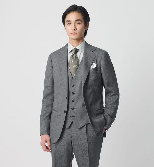 UNITED ARROWS「ピンチェック ５ボタン ベスト」|その他|