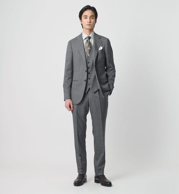 UNITED ARROWS「ピンチェック ５ボタン ベスト」|その他|