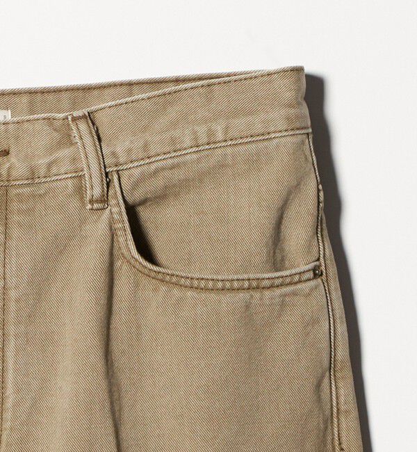 UNITED ARROWS「ロープ染めカラーデニム バギー5ポケット」|デニム|