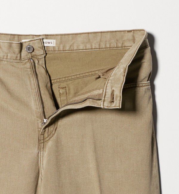 UNITED ARROWS「ロープ染めカラーデニム バギー5ポケット」|デニム|