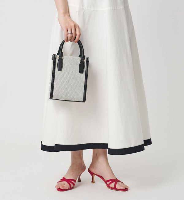 UNITED ARROWS「キャンバスコンビ ミニトートバッグ」|トートバッグ|