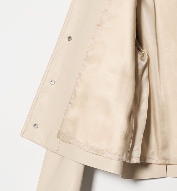 UNITED ARROWS「レザーライク ショートブルゾン」|ブルゾン・スタジャン|