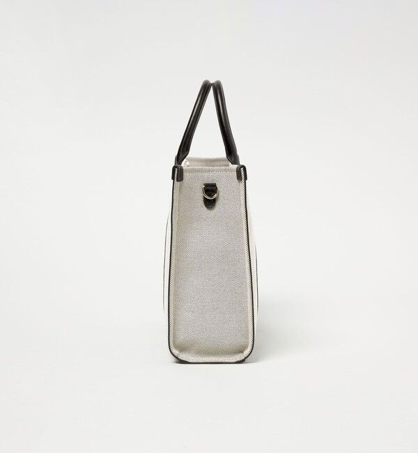 UNITED ARROWS「キャンバスコンビ スクエア トートバッグ」|トートバッグ|