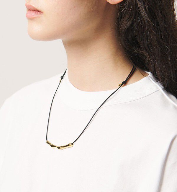 UNITED ARROWS「バートップ コードネックレス」|ネックレス|