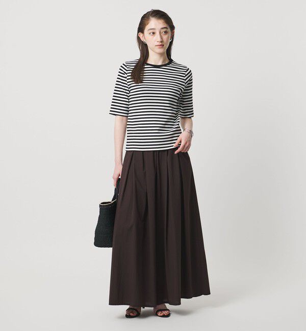 UNITED ARROWS「５分袖 コットン フライス Tシャツ」|Tシャツ・カットソー|