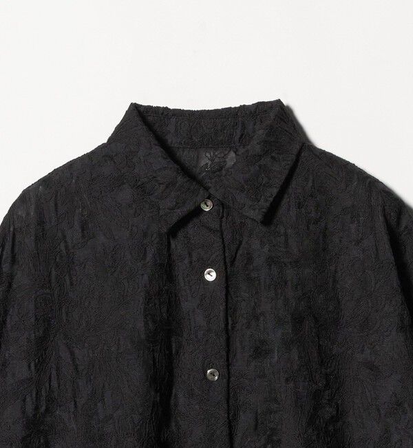 UNITED ARROWS「エンブロイダリー シアー シャツ」|シャツ・ブラウス|